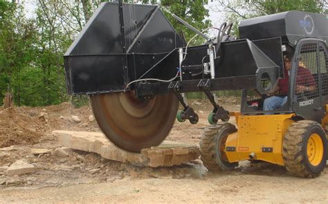 concrete saw for skid steer|skid steer asphalt saw attachment.